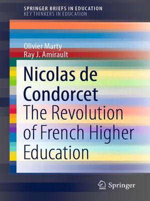 cover image of Nicolas de Condorcet